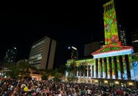 Gold Lotto City Hall Light Spectacular