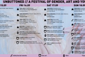 Unbuttoned A Festival Of Gender Unbuttoned A Festival Of Gender
